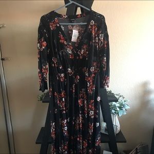 TORRID floral maxi. Very flattering